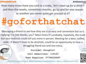 Go for that chat!